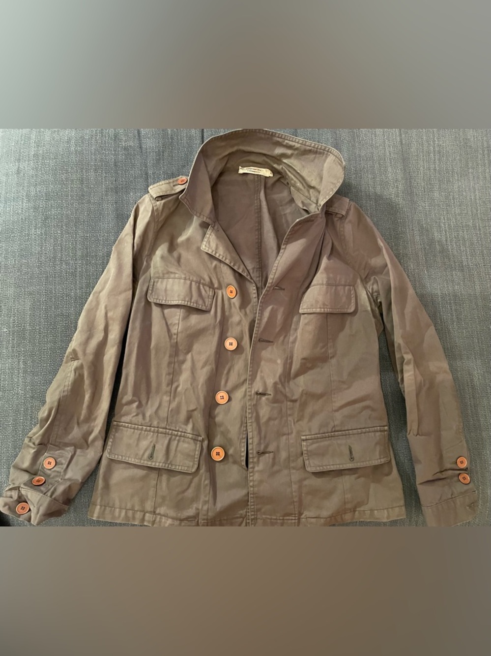 Brown Light Spring/Fall Jacket